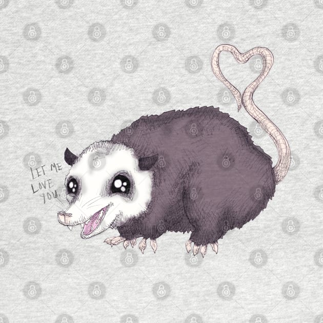 Love Opossum by LVBart